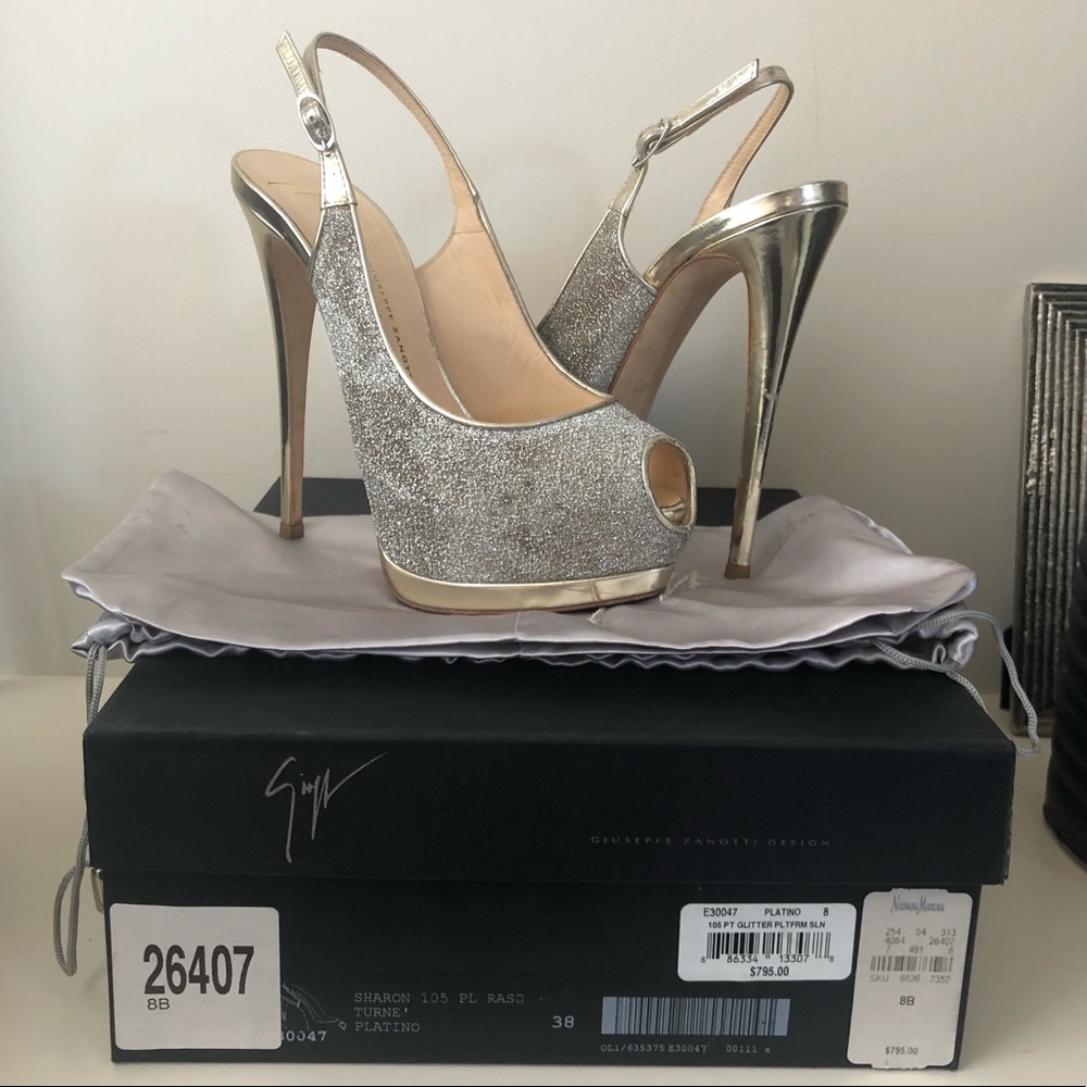 Giuseppe Zanotti Glitter Platform
